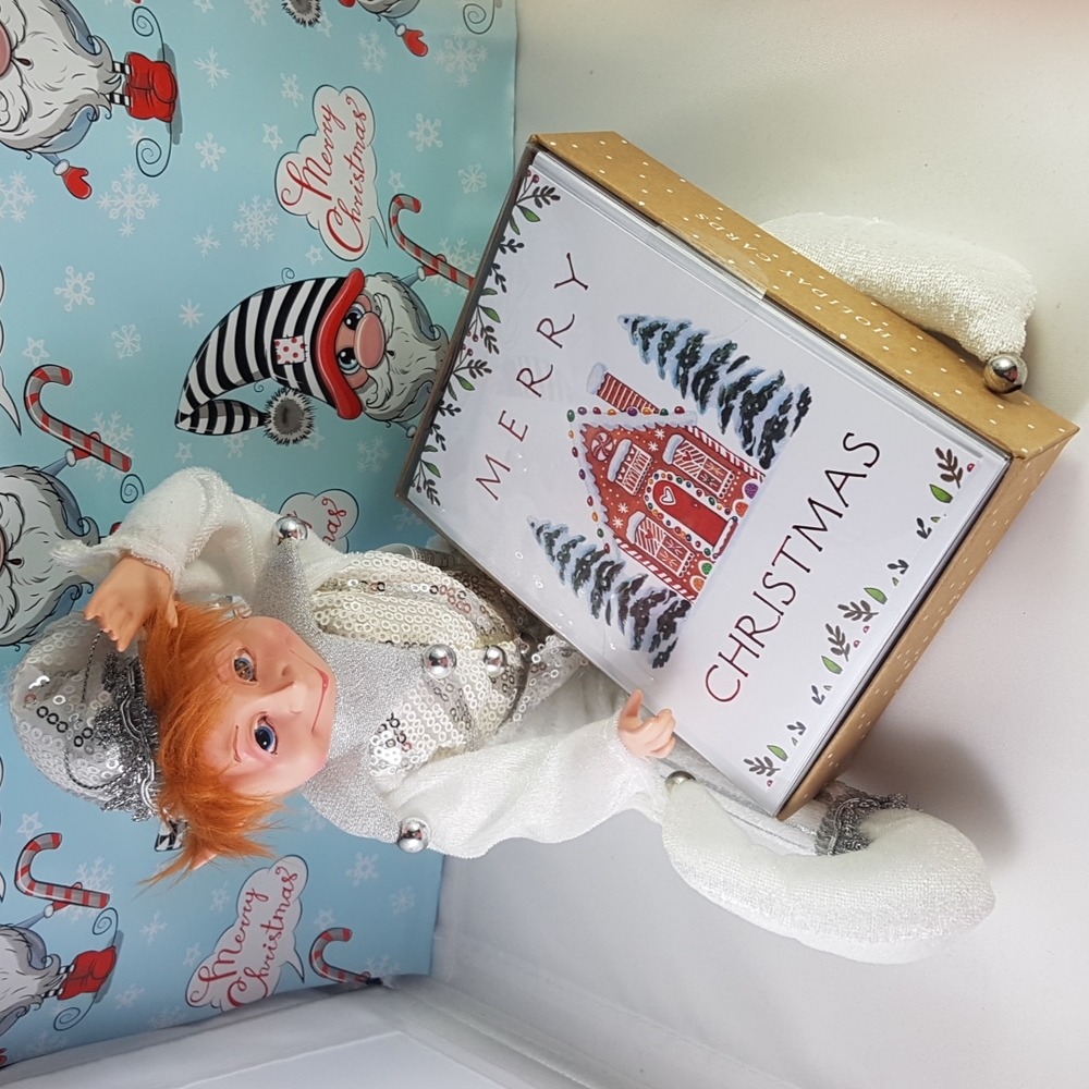 🎅🏼2/26$ 30 pcs Merry Christmas Cards and Envelopes 4.25" x 5.5" In.